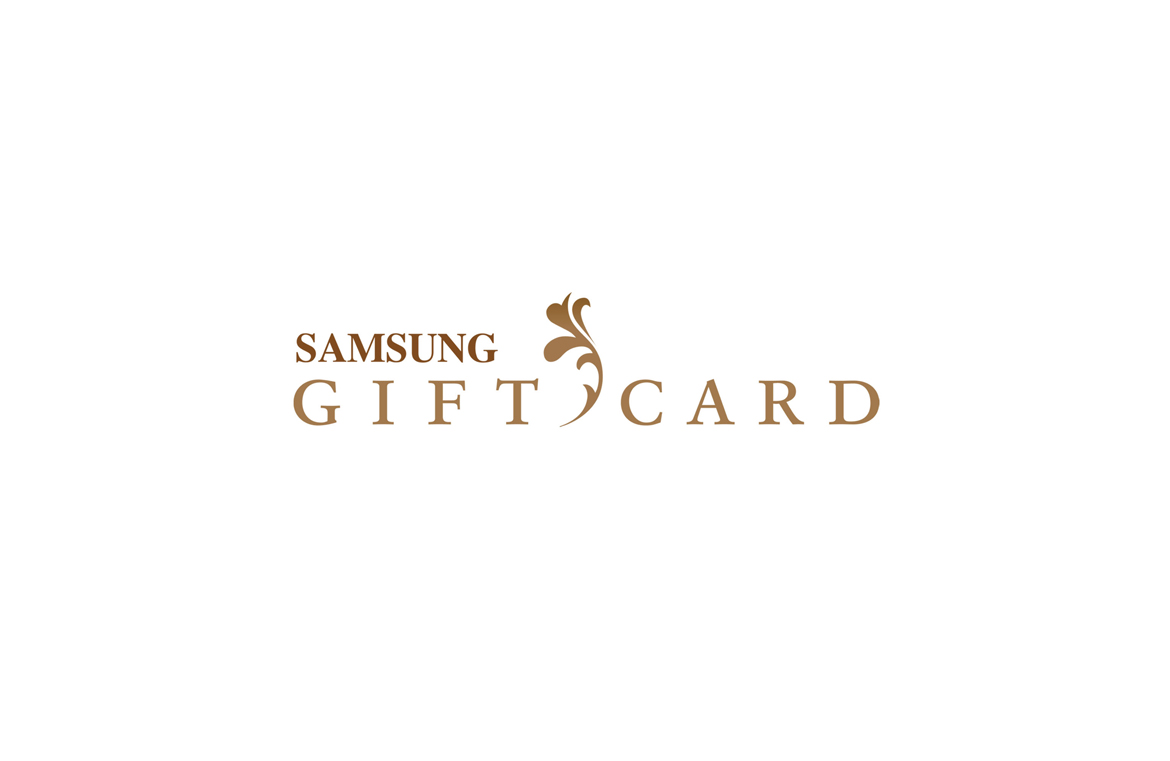 Samsung Gift Card BI 인터팩 디자인연구소